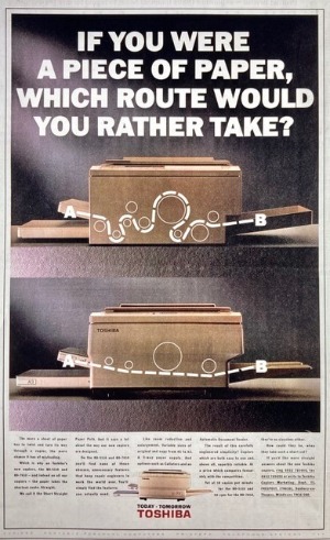 Toshiba advert 1988