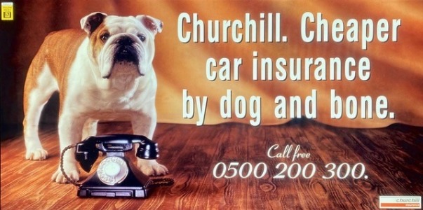 Churchill advert 1993